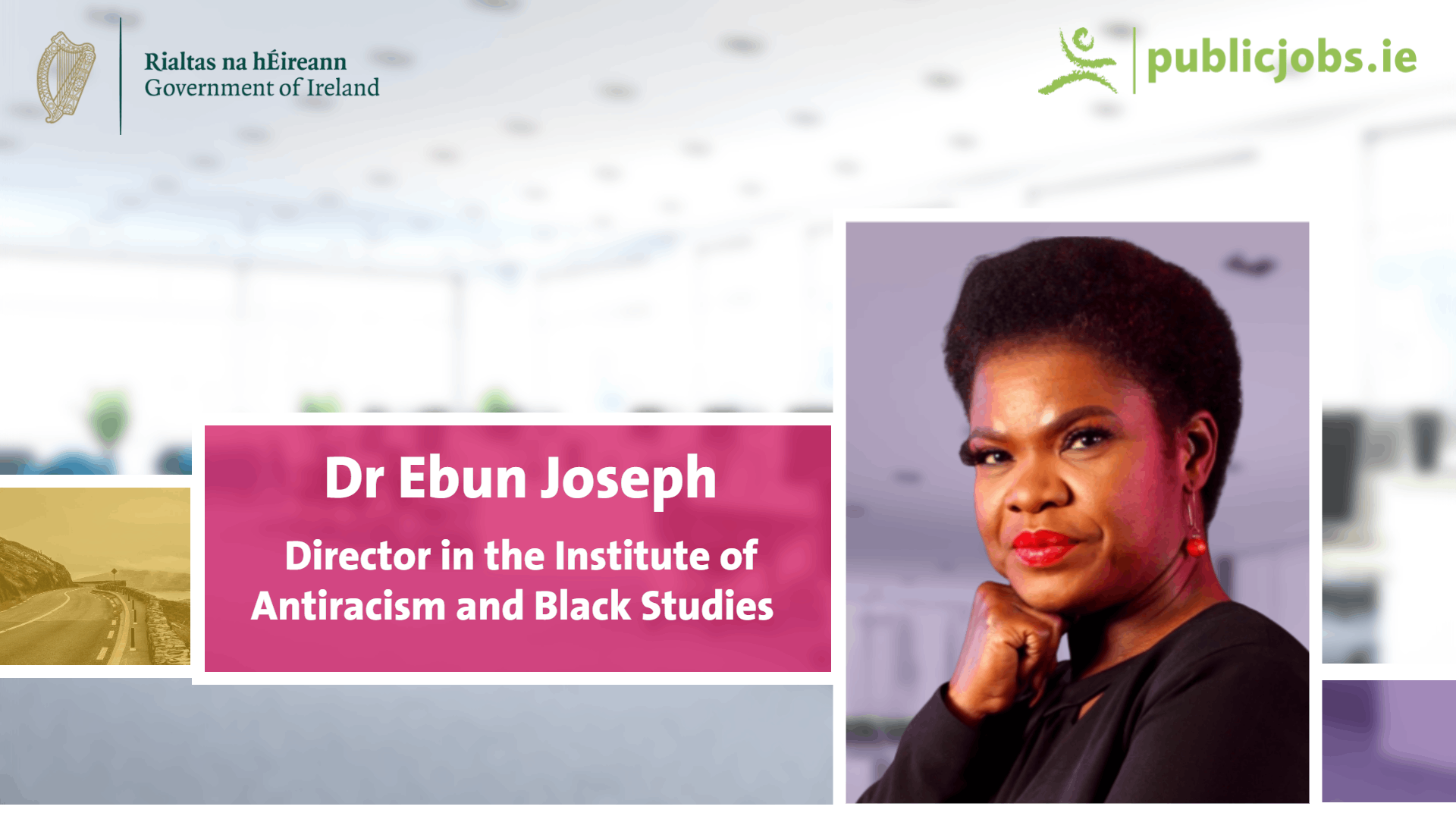 Dr Ebun Joseph joined publicjobs staff to discuss anti-racism in the workplace