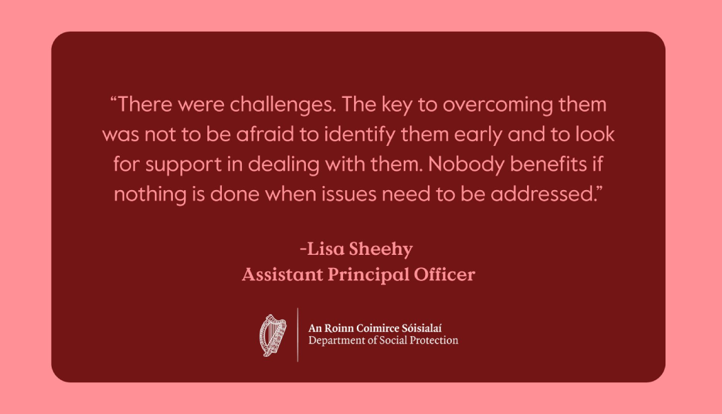 Lisa Sheedy assistant principal officer quote about identifying challenges early