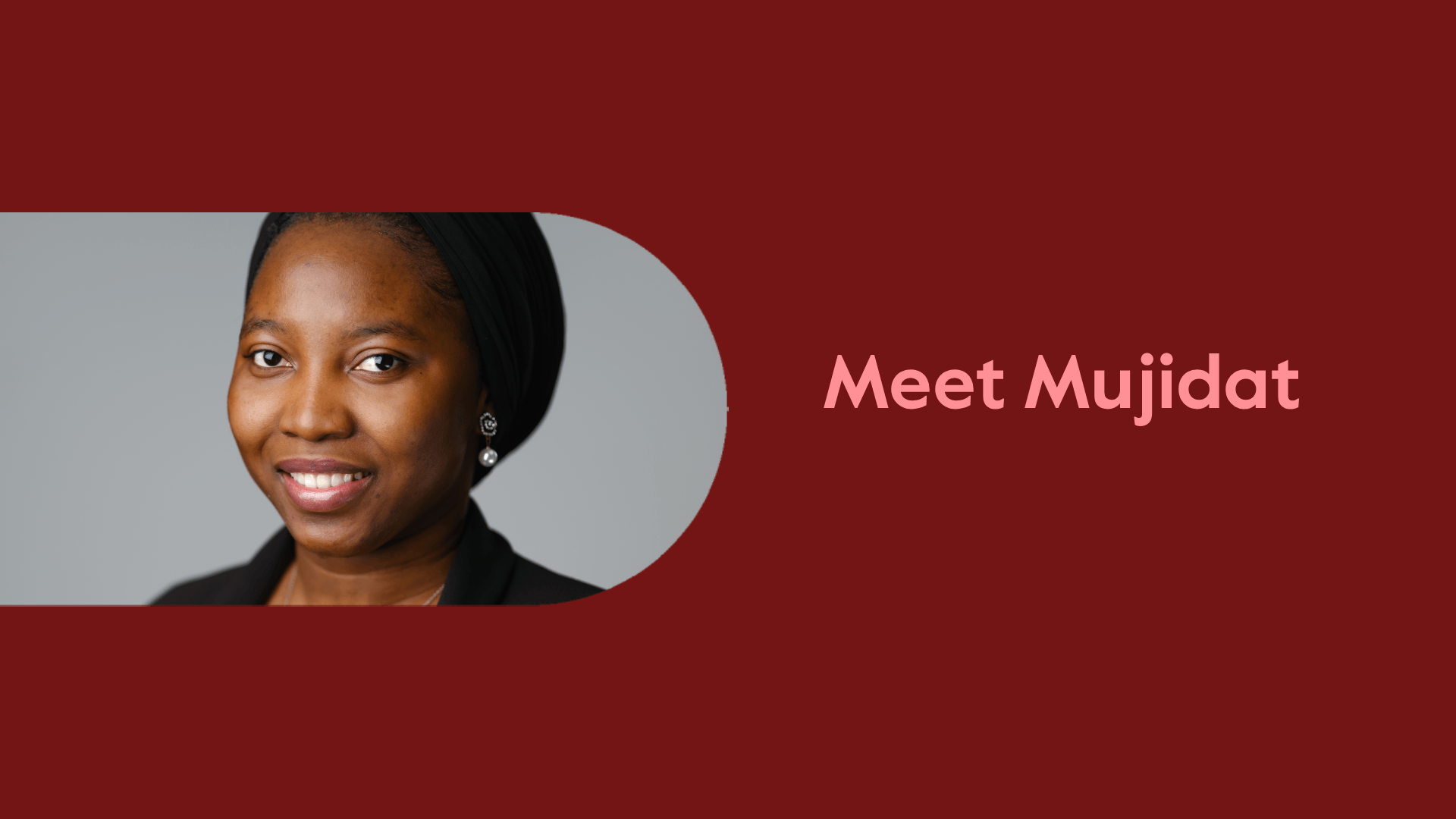 Mujidat, Trainee Auditor in the Office of the Comptroller and Auditor General