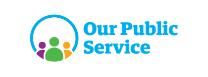 our public service logo